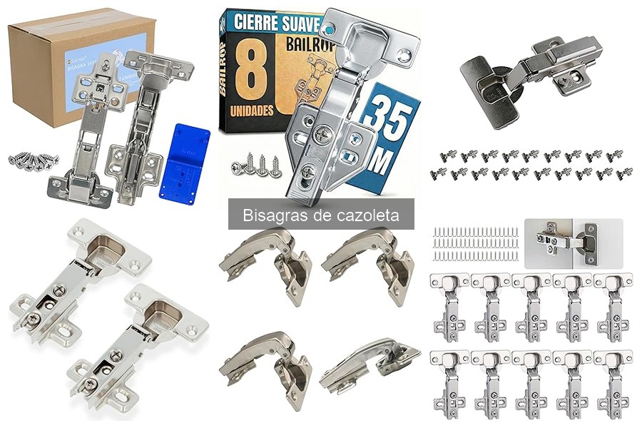 Guía de compra de bisagras de cazoleta para tu hogar