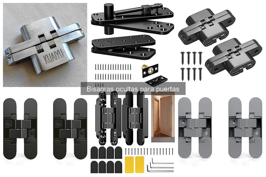 Guía de compra de bisagras ocultas para puertas