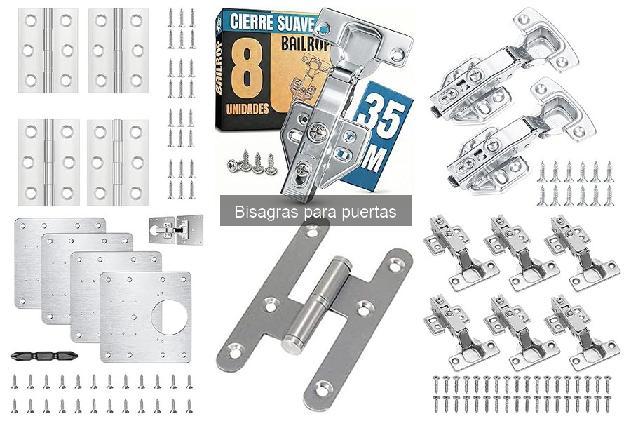 Guía de compra de bisagras para puertas: encuentra las mejores opciones