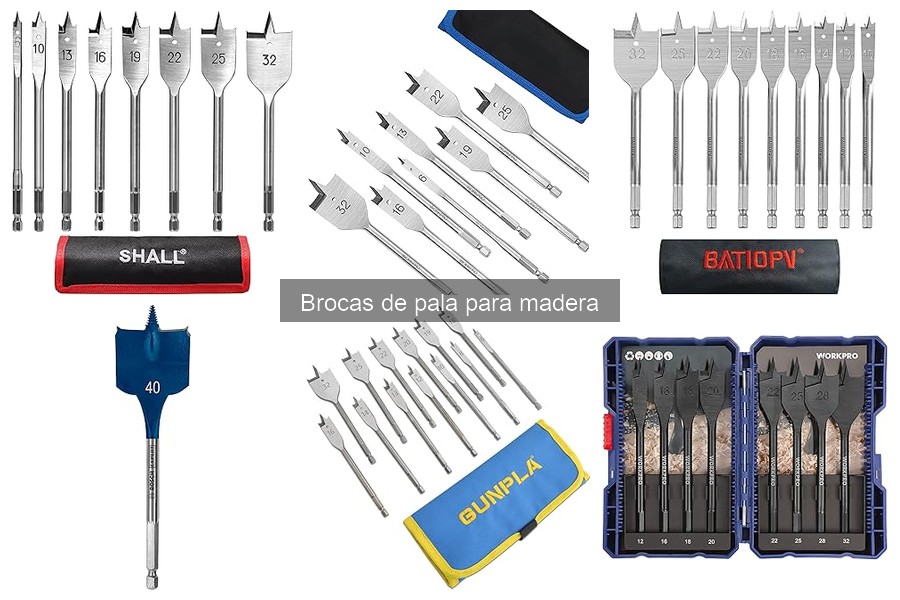 Guía de Compra de Brocas de Pala para Madera