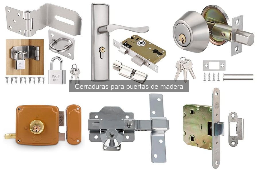 Guía de compra de cerraduras para puertas de madera