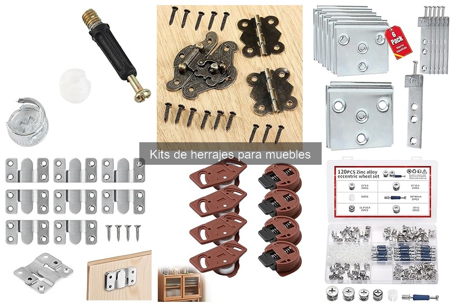 Guía de compra de kits de herrajes para muebles