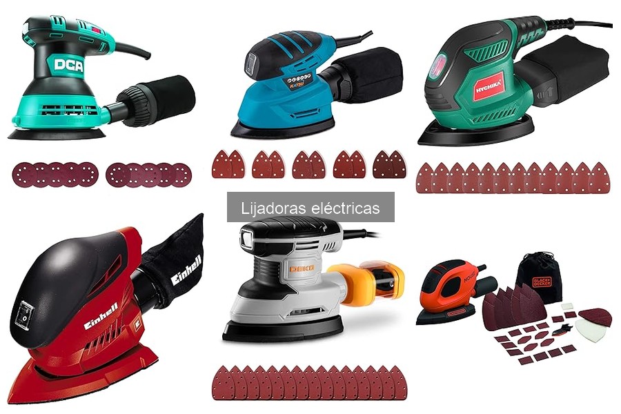 Guía de compra de lijadoras eléctricas para tu hogar