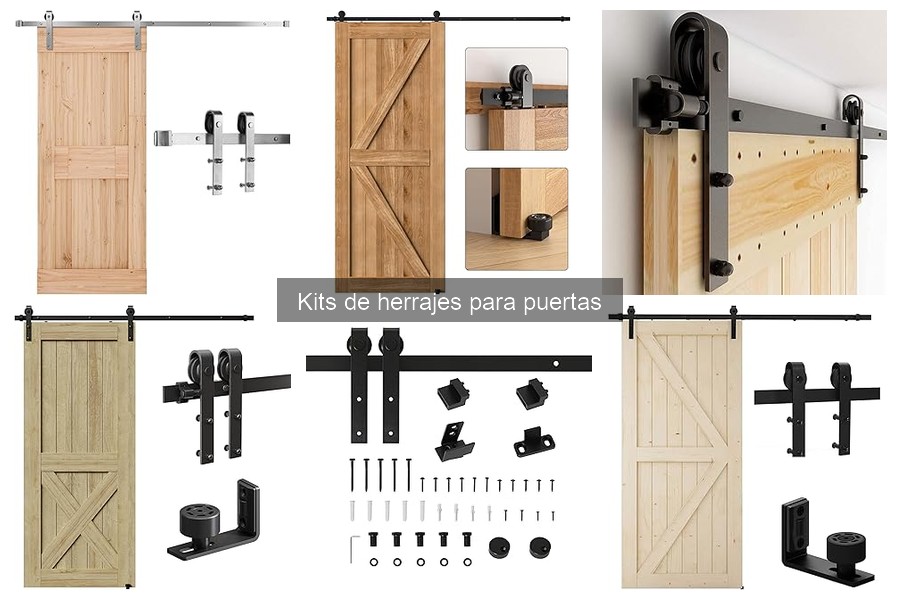 Guía de Instalación de Kits de Herrajes para Puertas
