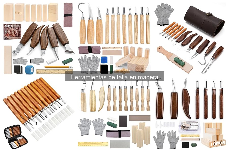 Guía de uso de herramientas de talla en madera
