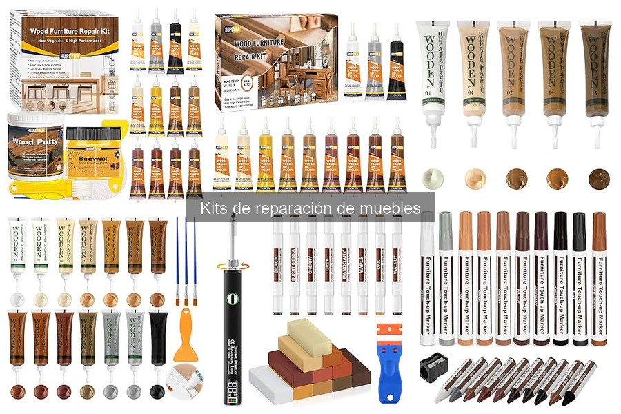 Guía para Elegir el Mejor Kit de Reparación de Muebles