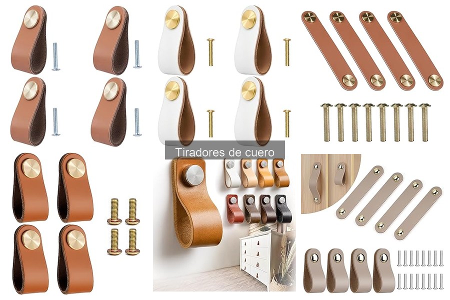 ** Guía para Elegir Tiradores de Cuero para Muebles