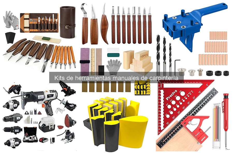 Herramientas manuales imprescindibles para tu kit de carpintería