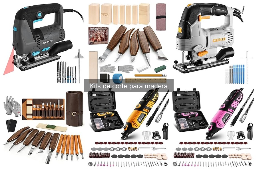 Kits de corte para madera: Guía para principiantes