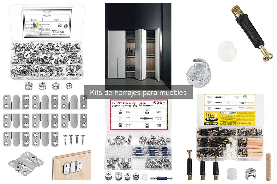 Kits de herrajes para muebles económicos y de calidad