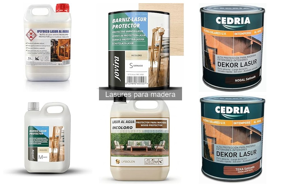 Lasures ecológicos para madera: ¿son efectivos y seguros?