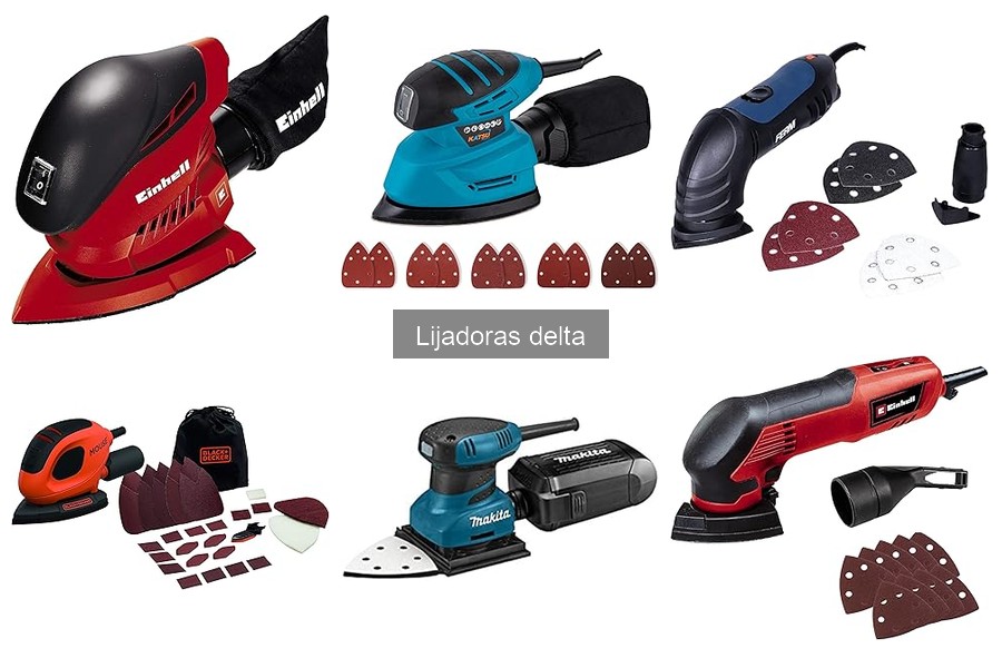 Lijadora delta vs lijadora orbital: ¿cuál elegir?