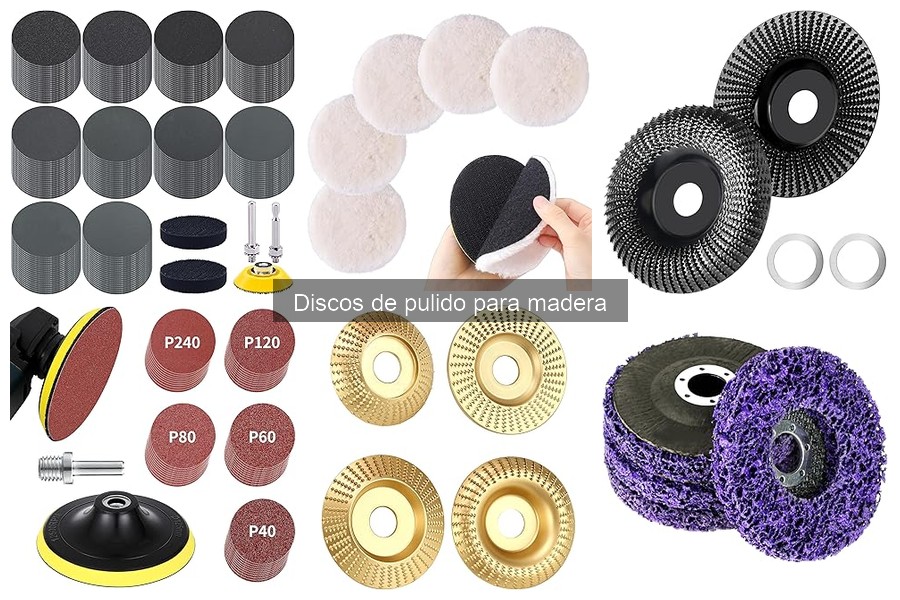 Mantén tus discos de pulido para madera en excelente estado