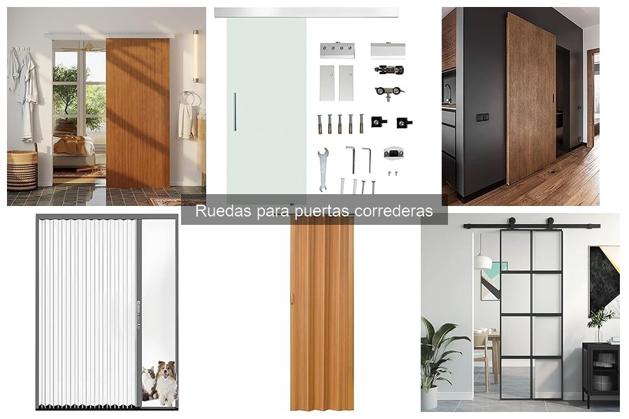 Mantén tus Ruedas para Puertas Correderas como Nuevas