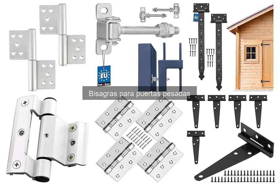 Mantenimiento de Bisagras para Puertas Pesadas: Guía Práctica