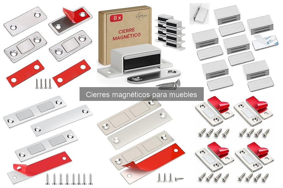 Mantenimiento de cierres magnéticos para muebles