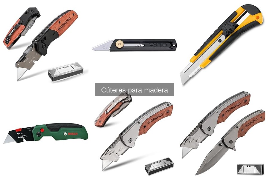 Mantenimiento de cúteres para madera: mejores prácticas