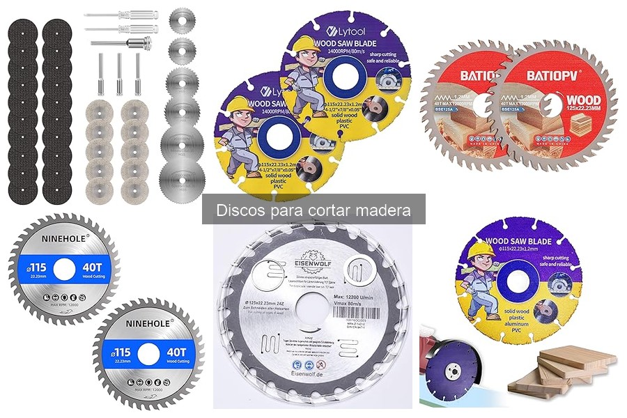 Mantenimiento de discos para cortar madera: Guía práctica