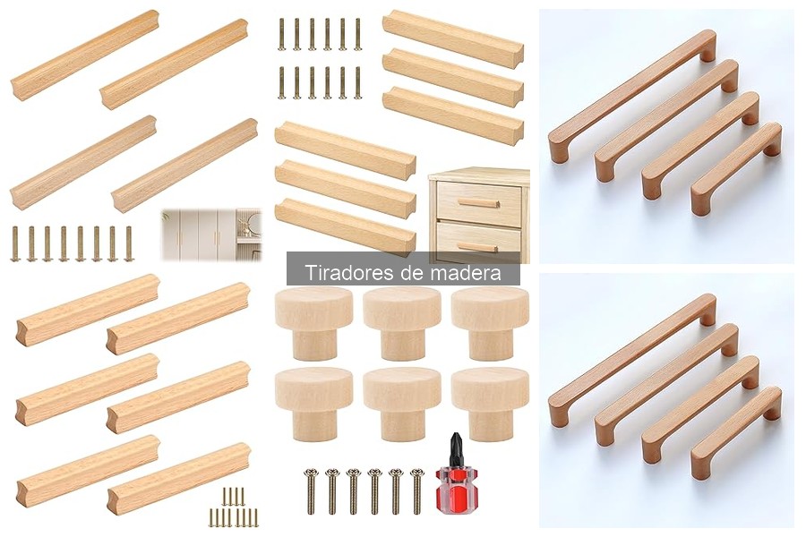 Mantenimiento de tiradores de madera: Mejores prácticas