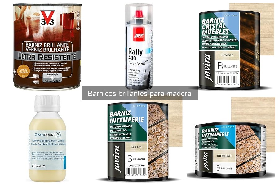 Mantenimiento del barniz brillante en madera: mejores prácticas