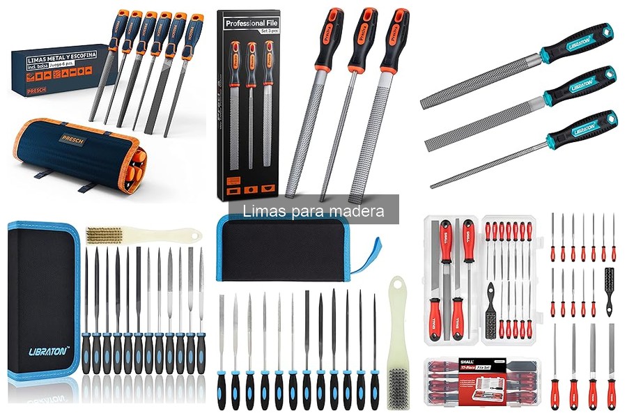 Mejor lima para madera para principiantes: comparativa y análisis