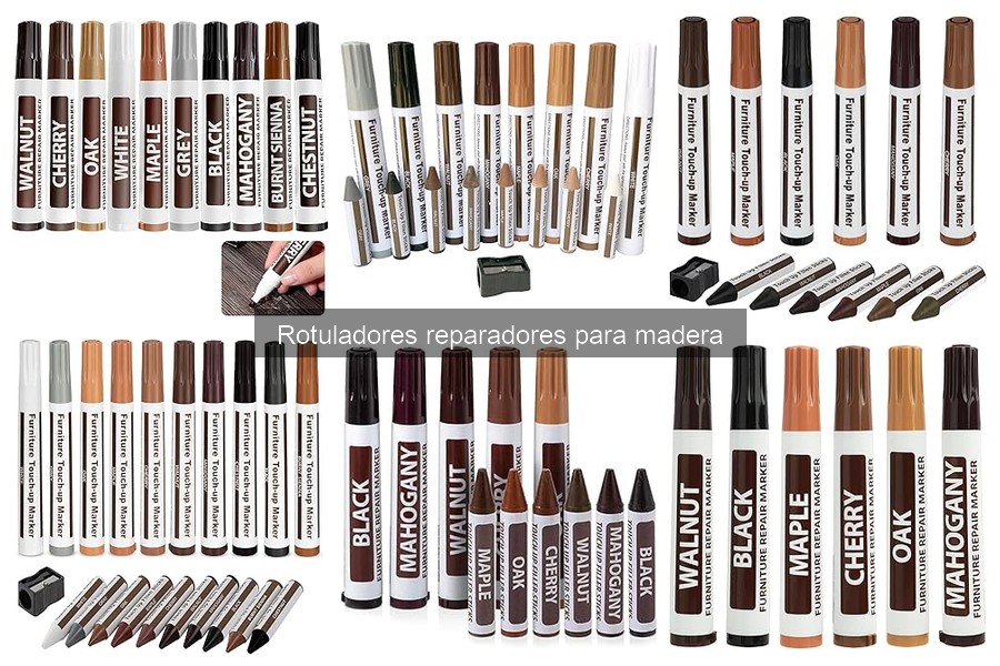 Mejor rotulador reparador para madera para principiantes
