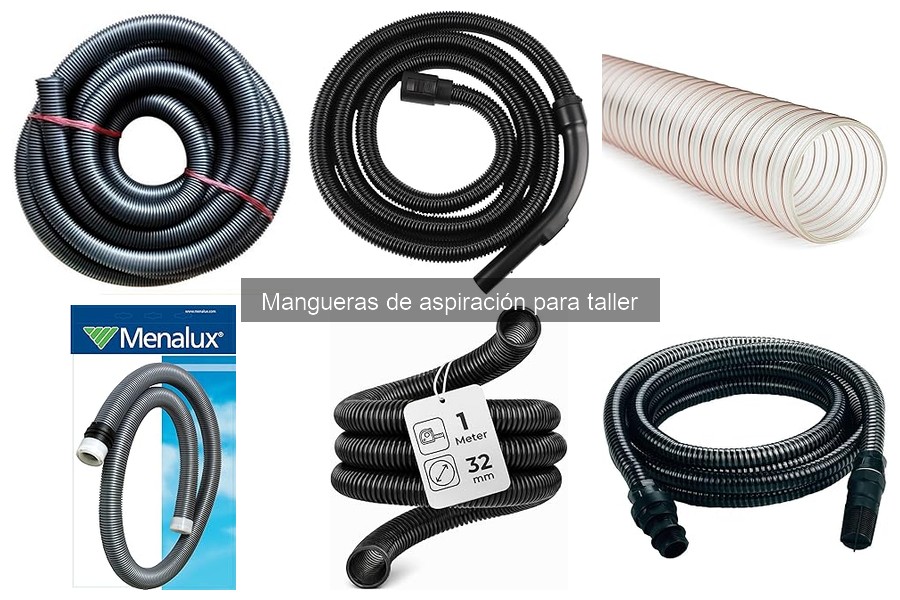Mejora la Eficiencia de Mangueras de Aspiración en el Taller