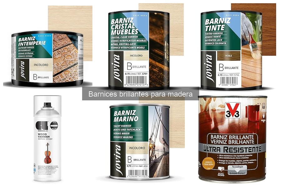 Mejores barnices brillantes para madera según su uso