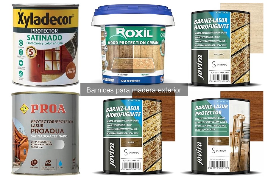 Mejores barnices para madera exterior en 2023: comparativa