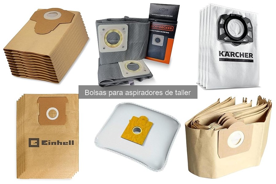 Mejores bolsas para aspiradores de taller en 2023