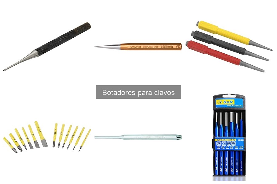 Mejores botadores para clavos en Amazon: opciones destacadas