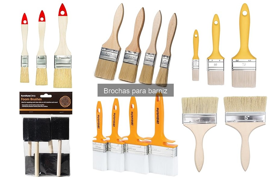 Mejores brochas para barniz: Opiniones de usuarios