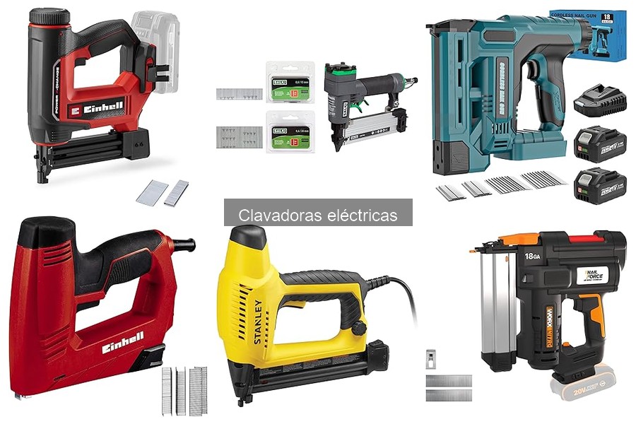 Mejores clavadoras eléctricas para bricolaje en casa
