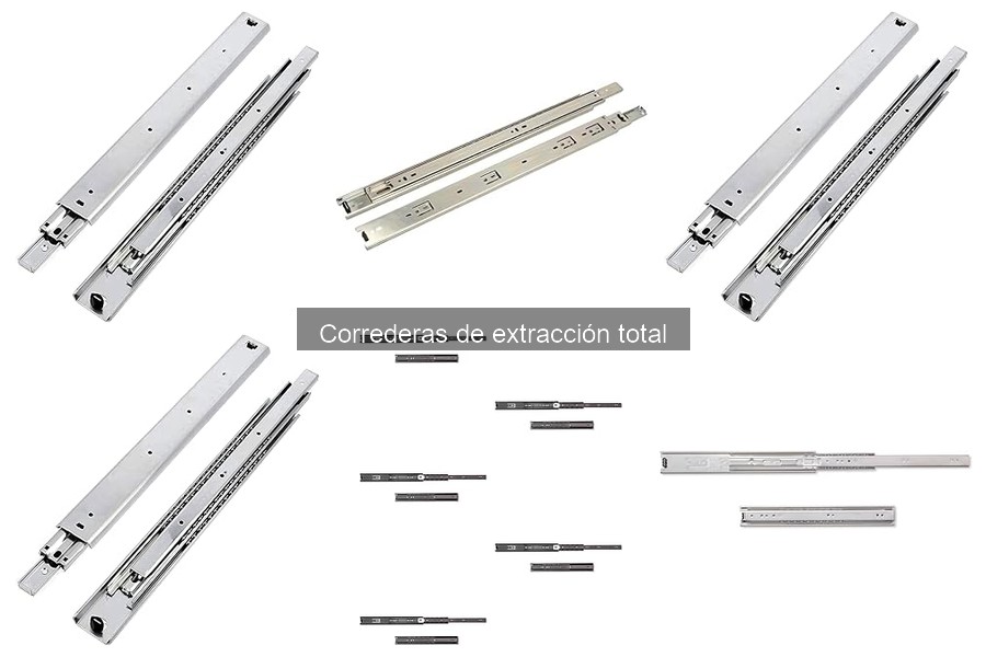 Mejores correderas de extracción total para muebles de cocina