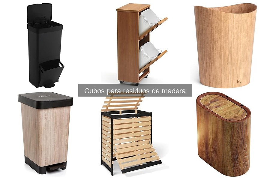 Mejores cubos para residuos de madera en 2023: Comparativa