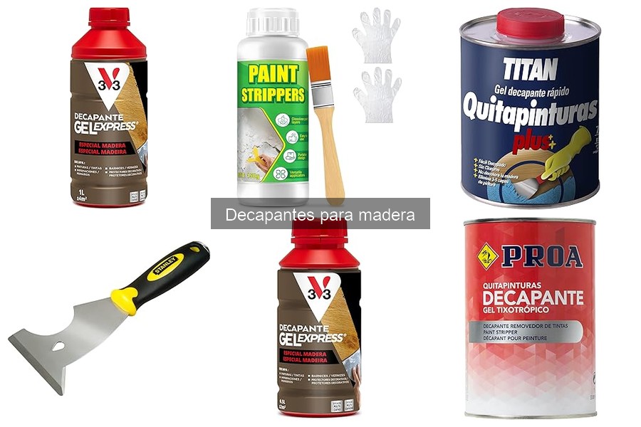 Mejores decapantes para madera: opiniones y valoraciones