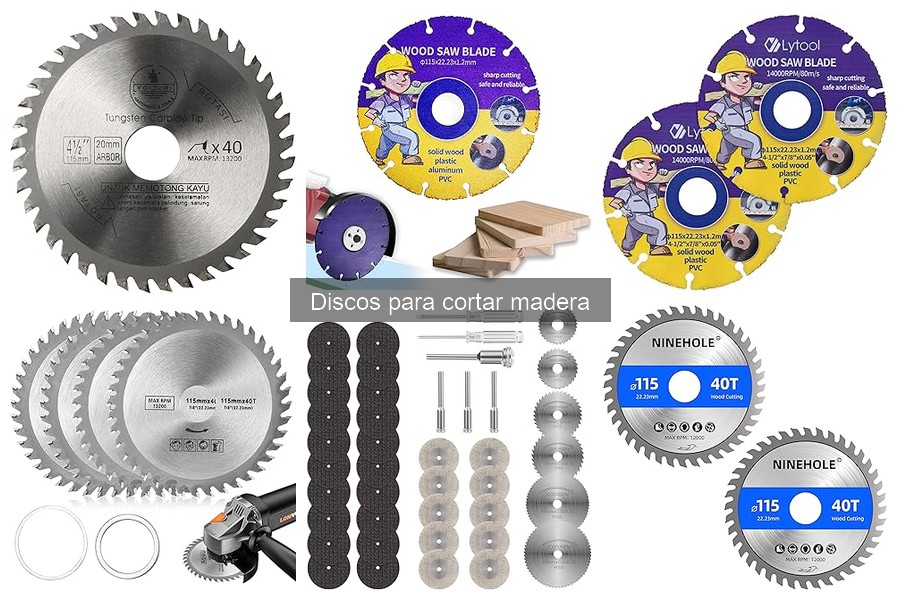 Mejores discos para cortar madera: comparativa y análisis