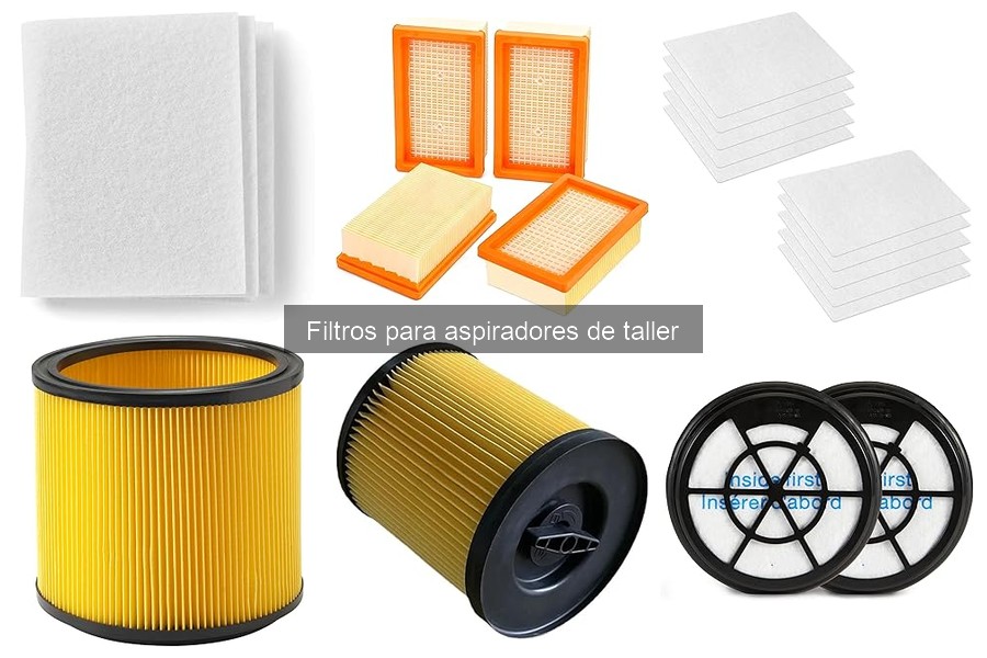 Mejores filtros para aspiradores de taller en 2023