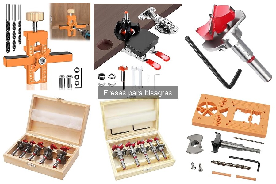 Mejores fresas para bisagras en 2023: Top 5 recomendadas