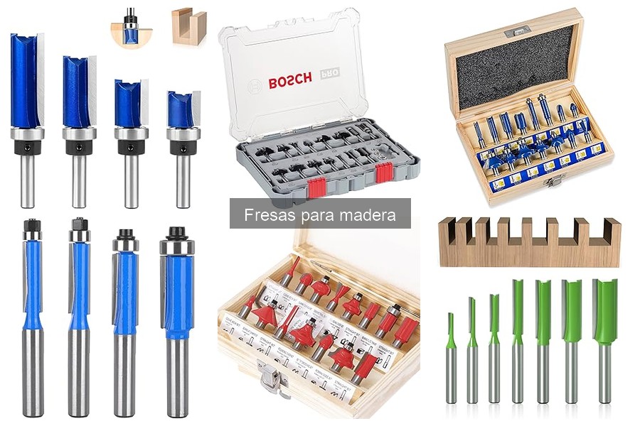 Mejores fresas para madera para principiantes: comparativa