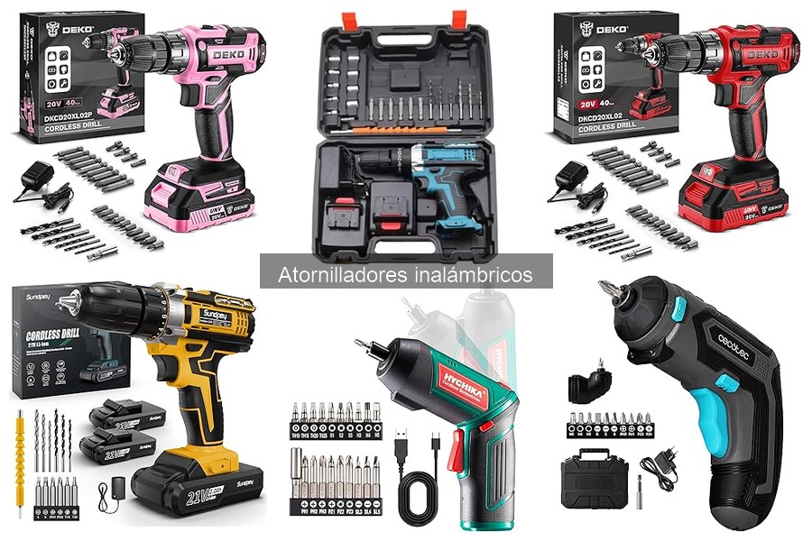 Mejores marcas de atornilladores inalámbricos para bricolaje