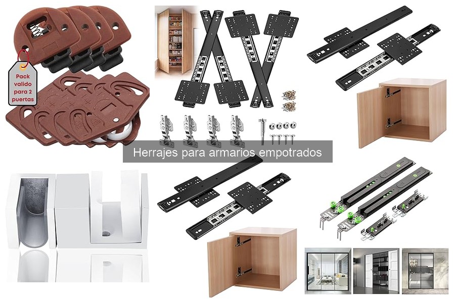 Mejores marcas de herrajes para armarios empotrados
