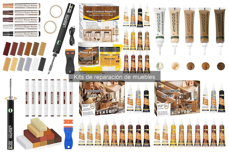Mejores marcas de kits de reparación de muebles comparativa