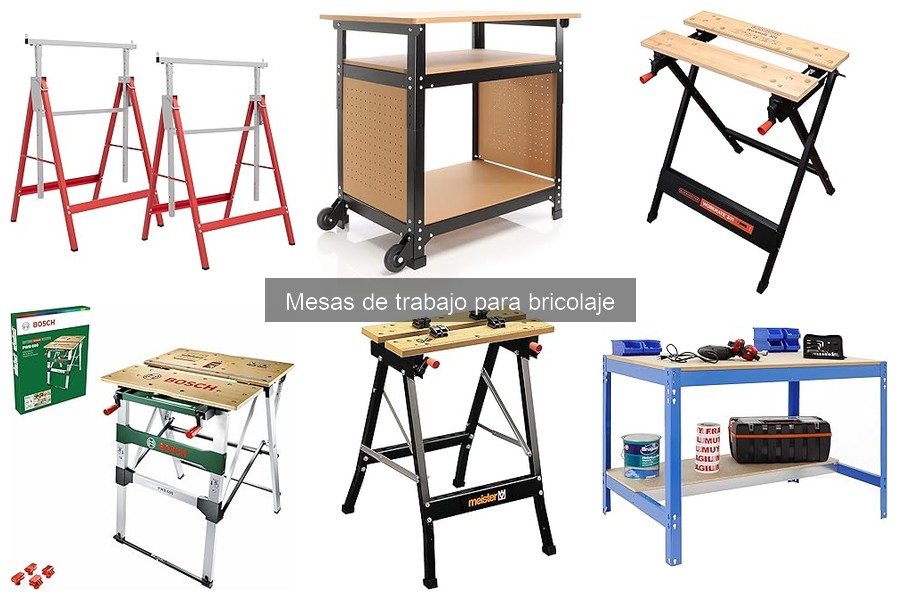 Mejores mesas de trabajo para bricolaje en casa