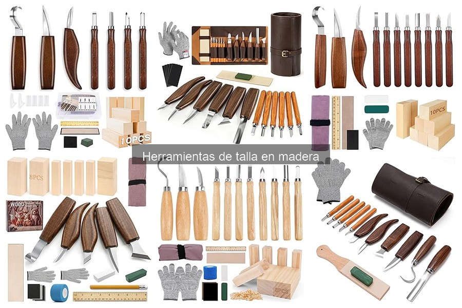 Mejores ofertas en herramientas de talla en madera