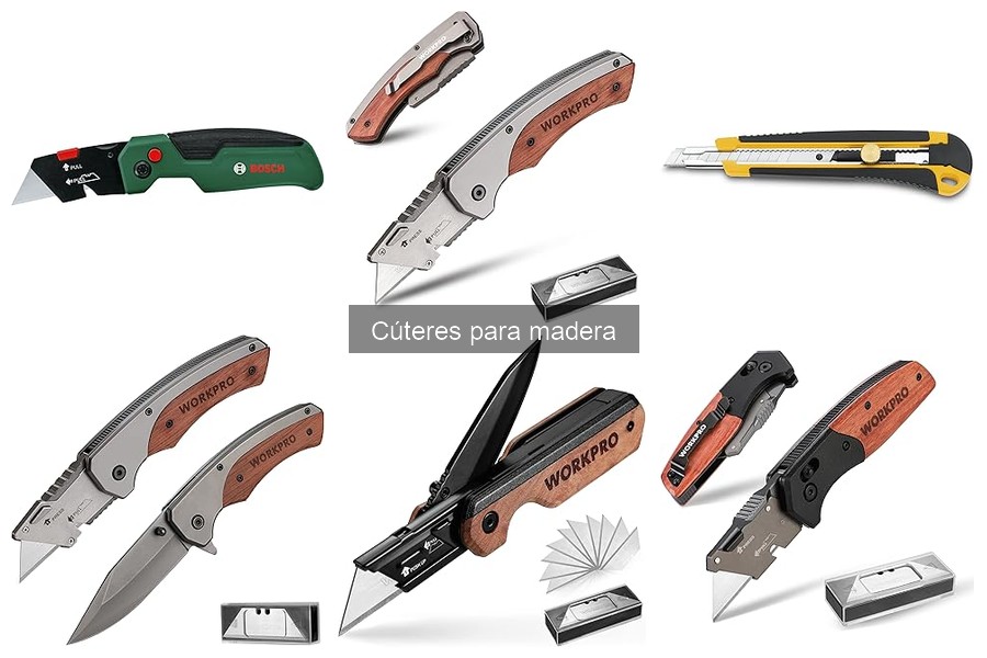 Mejores ofertas y precios de cúteres para madera