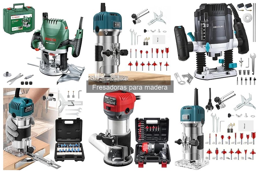 Mejores Ofertas y Precios de Fresadoras para Madera