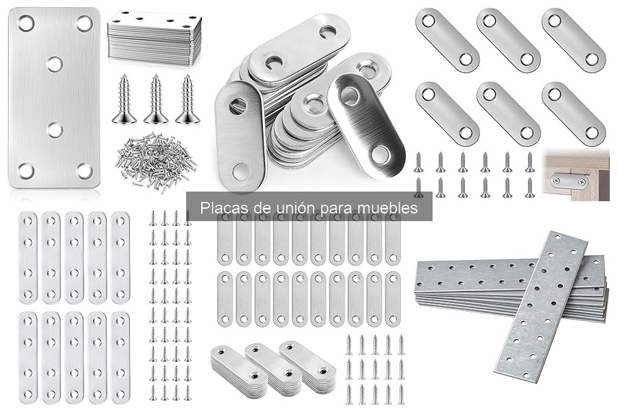 Mejores placas de unión para muebles de madera: Comparativa