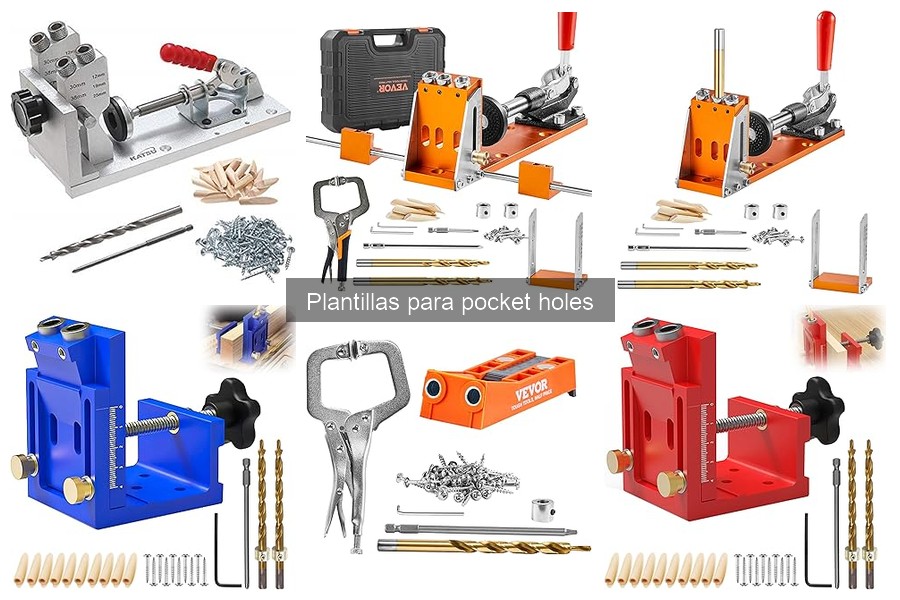 Mejores plantillas para pocket holes: comparativa 2023