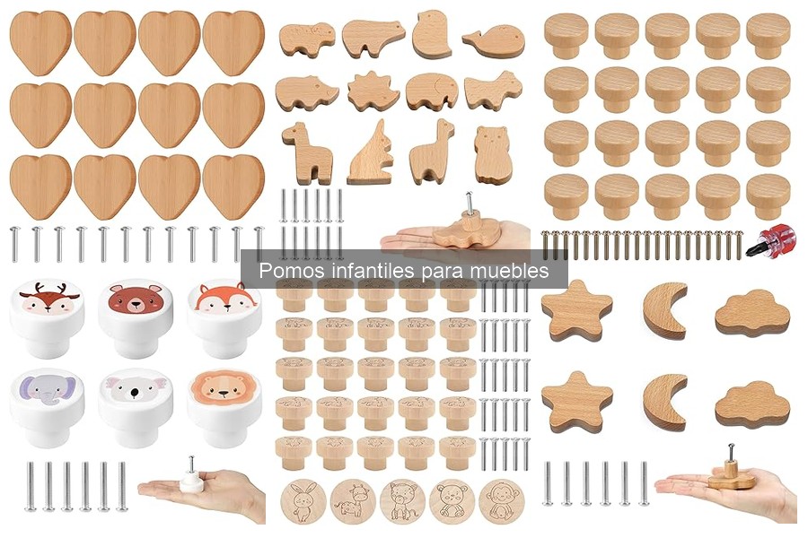 Mejores pomos infantiles para habitaciones de niños